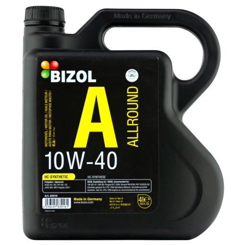 Синтетическое моторное масло Allround 10W-40 - 4 л Синтетическое моторное масло Allround 10W-40 - 4 л