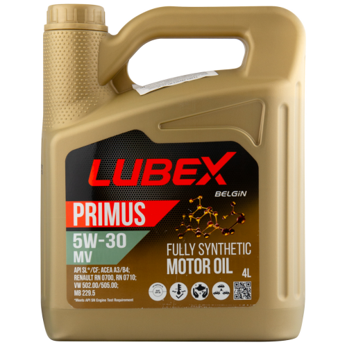 Синтетическое моторное масло PRIMUS MV 5W-30 - 4 л Синтетическое моторное масло PRIMUS MV 5W-30 - 4 л